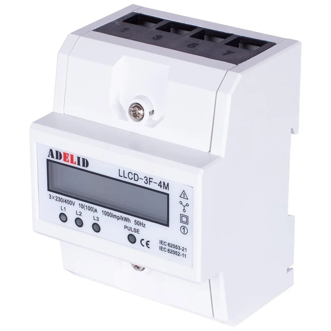 Licznik energii elektrycznej 3‑faz. 10/100A AD 73.1116 - obrazek 1