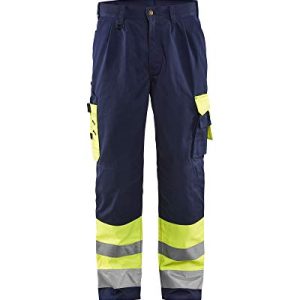 Blakläder 158418603389D84 rozmiar D84 Cl.1 „High Vis” spodnie żółty/granatowy