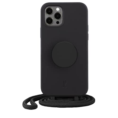 Popsockets Just Elegance, 30028 Etui do Telefonu, Iphone 12, Czarny Popsockets Just Elegance, 30028 Etui do Telefonu, Iphone 12, Czarny