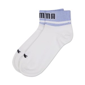 PUMA Unisex New Heritage Quarter Hosiery bluza z kapturem, White Benjamin Blue, 39 42 PUMA Unisex New Heritage Quarter Hosiery bluza z kapturem, White Benjamin Blue, 39 42