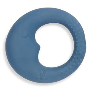 Jollein Gryzak z naturalnego kauczuku hevea Moon Jeans Blue Jollein Gryzak z naturalnego kauczuku hevea Moon Jeans Blue
