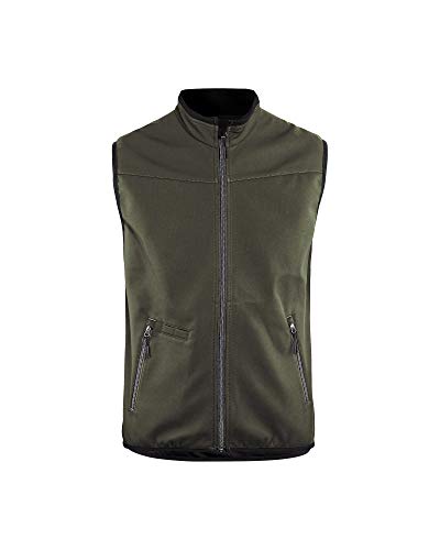 Blakläder 385025164599M kamizelka softshellowa rozmiar ciemnooliwkowo zielona/czarna, M Blakläder 385025164599M kamizelka softshellowa rozmiar ciemnooliwkowo zielona/czarna, M