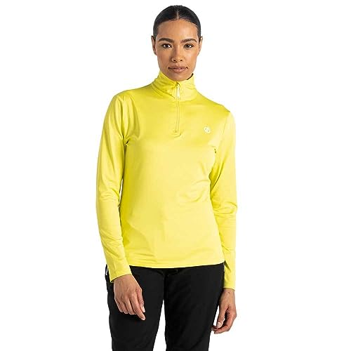 Dare2b Damski sweter Lowline Ii Core Stretch, Żółta śliwka, 36