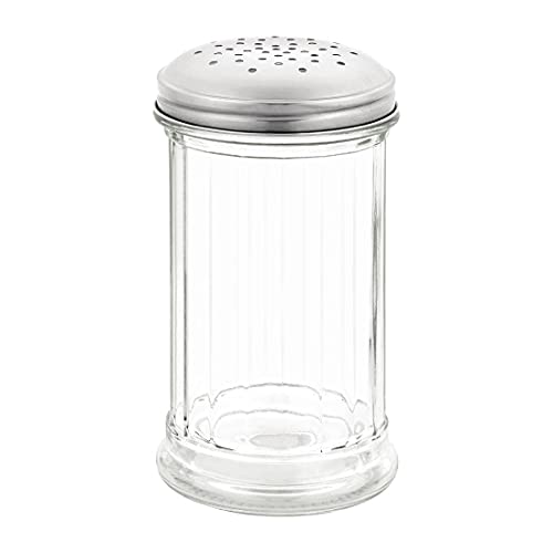 Nalewka do cukru z wieloma otworami szklanymi i pojemnikiem ze stali nierdzewnej 4 x 140 70 mm - obrazek 1