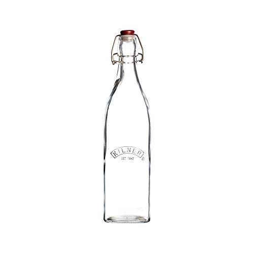 Kilner Klips Top kwadratowa butelka 0,55 litra Kilner Klips Top kwadratowa butelka 0,55 litra