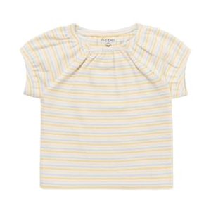Noppies Baby Dziewczyny Top Natal Krótki rękaw Stripe Kobiety Bimba, Skyway P518, 56