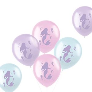 Folat Balony Pastelowe Mermaid Wielokolorowe 33cm 6 sztuk Folat Balony Pastelowe Mermaid Wielokolorowe 33cm 6 sztuk