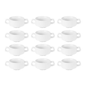 Olympia Miski do zupy z białej porcelany 300 ml / 290 x 12 Olympia Miski do zupy z białej porcelany 300 ml / 290 x 12