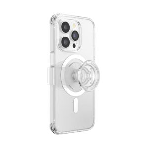 PopSockets etui do iPhone’a 14 Pro z uchwytem na telefon i suwakiem kompatybilne MagSafe, iPhone Pro, bezprzewodowym ładowaniem przezroczyste PopSockets etui do iPhone’a 14 Pro z uchwytem na telefon i suwakiem kompatybilne MagSafe, iPhone Pro, bezprzewodowym ładowaniem przezroczyste