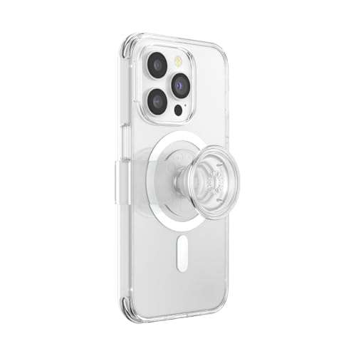 PopSockets etui do iPhone’a 14 Pro z uchwytem na telefon i suwakiem kompatybilne MagSafe, iPhone Pro, bezprzewodowym ładowaniem przezroczyste PopSockets etui do iPhone’a 14 Pro z uchwytem na telefon i suwakiem kompatybilne MagSafe, iPhone Pro, bezprzewodowym ładowaniem przezroczyste
