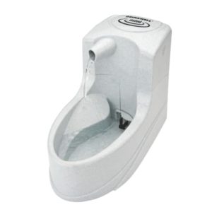 PetSafe Drinkwell mini fontanna do picia, podwójny system filtrowania, odpowiednia dla małych psów i kotów, pojemność 1,2 l PetSafe Drinkwell mini fontanna do picia, podwójny system filtrowania, odpowiednia dla małych psów i kotów, pojemność 1,2 l