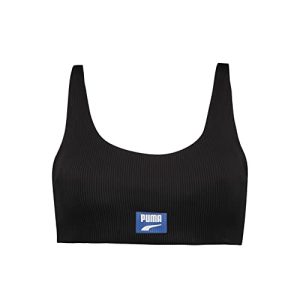 PUMA Damski top bikini typu Scoop Neck, Black Combo., L PUMA Damski top bikini typu Scoop Neck, Black Combo., L