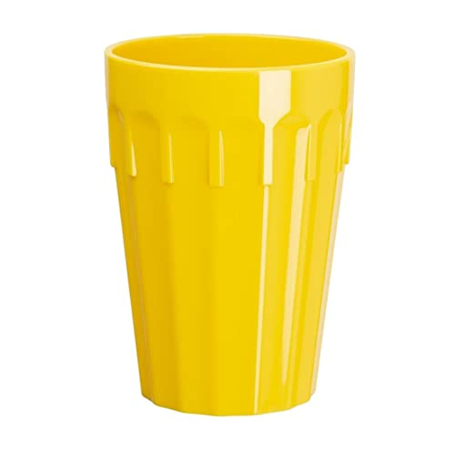 Kristallon CB775 szklanka z poliwęglanu, 260 ml, 250 żółty (12 szt.) - obrazek 1