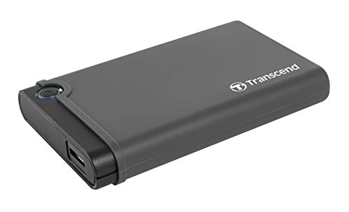 Transcend Zestaw 2.5" SATA3 USB 3.1 Type-A Rugged SSD/HDD TS0GSJ25CK3 Szary - obrazek 1