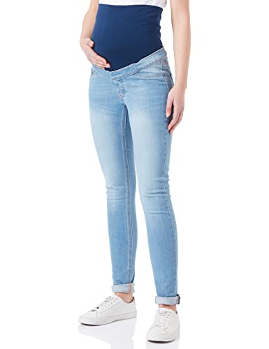 Noppies Damskie dżinsy Ella Over The Belly, Aged Blue P144, 28 - obrazek 1