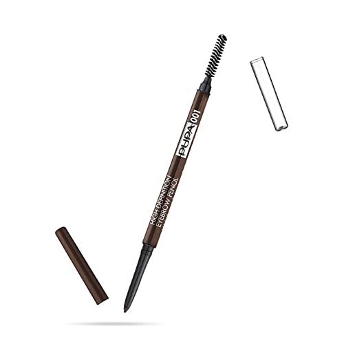 Pupa Milano, High Definition Eyebrow Pencil, kredka do brwi 001 Blonde, 0,09 g - obrazek 1