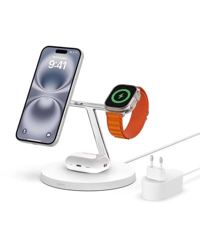 Ładowarka Belkin Boost MFi 3 W 1 Qi 15W Apple Watch / AirPods MagSafe - obrazek 1