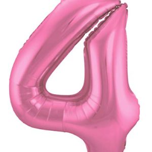 Folat Balon foliowy różowy metalik mat 4 86 cm Folat Balon foliowy różowy metalik mat 4 86 cm
