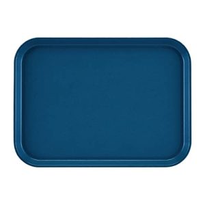 Cambro DS517 Epictread prostokątna podkładka z włókna szklanego, niebieska, 35 cm x 27