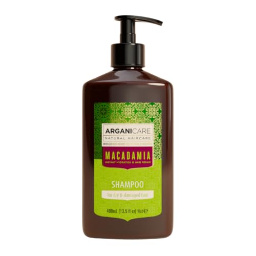 ArganiCARE Szampon do włosów Macadamia For Dry & Damaged Hair 400 ml, cena/100 ml: 3,99 EUR