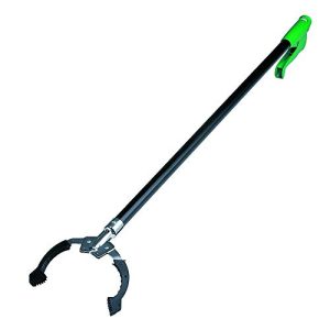 UNGER NN900 NiftyNabber PRO zbieracz śmieci chwytak wytrzymały 90 cm, wielofunkcyjny uchwyt do chwytania reachera, stalowy pazur z gumowym uchwytem, zielony UNGER NN900 NiftyNabber PRO zbieracz śmieci chwytak wytrzymały 90 cm, wielofunkcyjny uchwyt do chwytania reachera, stalowy pazur z gumowym uchwytem, zielony