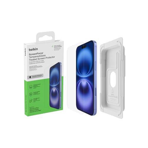 Szkło do etui Belkin SF TG AM Treated 1 Pack iPhone 15 Plus / 14 Pro Max Szkło do etui Belkin SF TG AM Treated 1 Pack iPhone 15 Plus / 14 Pro Max