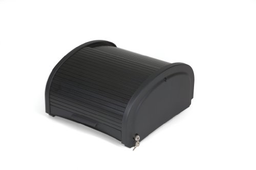 Rubbermaid Commercial Products Executive Series Preassembled Locking Security Hood, Black, Utility Cart Accessories, Compatible with Cleaning Carts Rubbermaid Commercial Products Executive Series Preassembled Locking Security Hood, Black, Utility Cart Accessories, Compatible with Cleaning Carts