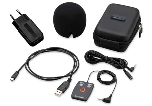 ZOOM SPH 2n Zestaw akcesoriów do rejestratora H2n Handy Recorder torba, osłona przeciwwiatrowa, zasilacz, pilot zdalnego sterowania idealny wywiadów, podcastów i nagrań terenowych ZOOM SPH 2n Zestaw akcesoriów do rejestratora H2n Handy Recorder torba, osłona przeciwwiatrowa, zasilacz, pilot zdalnego sterowania idealny wywiadów, podcastów i nagrań terenowych