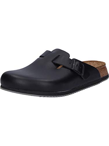Birkenstock Clogs Boston Klapki, Rozmiar: 43, Czarny Botki - obrazek 1