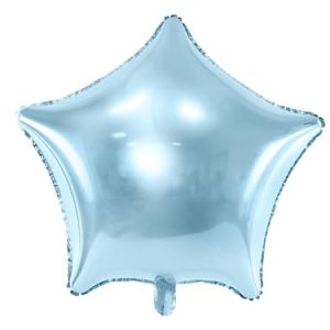 Balon foliowy, gwiazda, 19′, błękitny Balon foliowy, gwiazda, 19′, błękitny