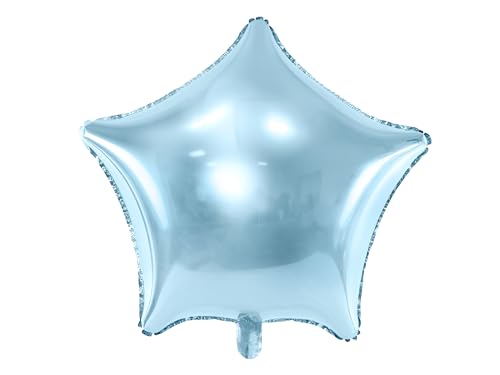 Balon foliowy, gwiazda, 19′, błękitny Balon foliowy, gwiazda, 19′, błękitny
