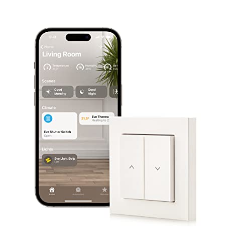 Eve Shutter Switch - 10ECI1701 - Biały - 41 x 90 mm - obrazek 1