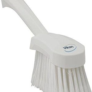 Vikan 41945 Soft/Split Bristles, Washing/Sweeping, Hand Brush, Short Handle, 270 mm (biały) Vikan 41945 Soft/Split Bristles, Washing/Sweeping, Hand Brush, Short Handle, 270 mm (biały)