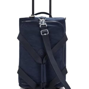Kipling TEAGAN US Duffle z małymi kołami, Carry On, Blue Bleu 2 (Niebieski)