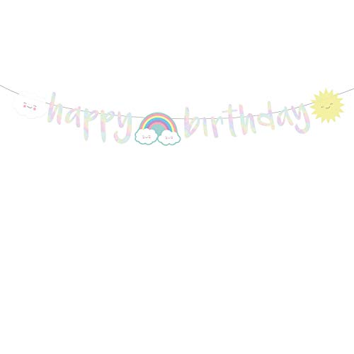 Baner, Happy Birthday, Rainbow - obrazek 1