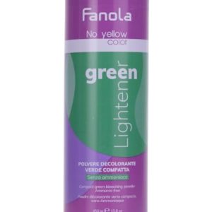 FANOLA, NO YELLOW, Rozjaśniacz do włosów Green, 450 g FANOLA, NO YELLOW, Rozjaśniacz do włosów Green, 450 g