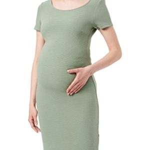 Noppies Maternity damska sukienka Bela z krótkim rękawem, Lily Pad P966, M, 38 Noppies Maternity damska sukienka Bela z krótkim rękawem, Lily Pad P966, M, 38