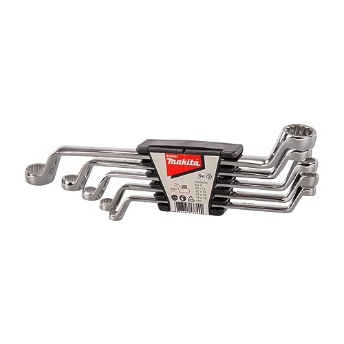 Makita B-65551 Komplet Kluczy Oczkowo-Odgiętych 8×13 mm 5 szt. - obrazek 1