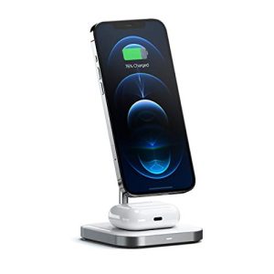 Satechi 2-w-1 Magnetyczna Ładowarka Bezprzewodowa Do iPhone i AirPods Satechi 2-w-1 Magnetyczna Ładowarka Bezprzewodowa Do iPhone i AirPods