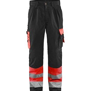 Blakläder Spodnie robocze „High Vis”, klasa 1, 1 sztuka, C54, czerwone/czarne, 158418605599C54 Blakläder Spodnie robocze „High Vis”, klasa 1, 1 sztuka, C54, czerwone/czarne, 158418605599C54