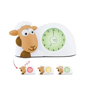 ZAZU Sam Baranek do treningu snu i lampki nocnej dla dzieci, budzik świetlny, pomóż dziecku nauczyć się, kiedy się obudzić Regulowana jasność Automatyczne wyłączanie ZAZU Sam Baranek do treningu snu i lampki nocnej dla dzieci, budzik świetlny, pomóż dziecku nauczyć się, kiedy się obudzić Regulowana jasność Automatyczne wyłączanie