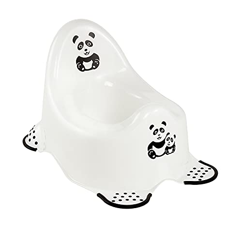 Keeeper Adam Panda Nocnik Z Funkcją Antypoślizgową Biały