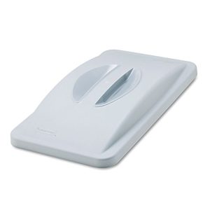 Rubbermaid produkty komercyjne FG268888LGRAY wąska pokrywa uchwytu Jim 51 x 29 12 cm, szary