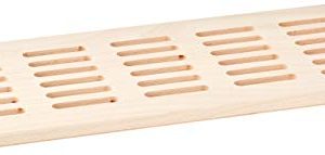 eliga Kratka wentylacyjna z drewna, na przepływ powietrza ok. 100 cm² eliga Kratka wentylacyjna z drewna, na przepływ powietrza ok. 100 cm²