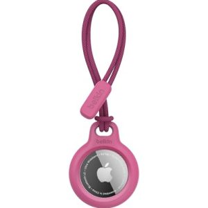 Belkin Secure Holder with Strap for Airtag Pink Belkin Secure Holder with Strap for Airtag Pink