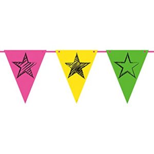 Folat Girlanda Neon Party Bunting 6 m Folat Girlanda Neon Party Bunting 6 m