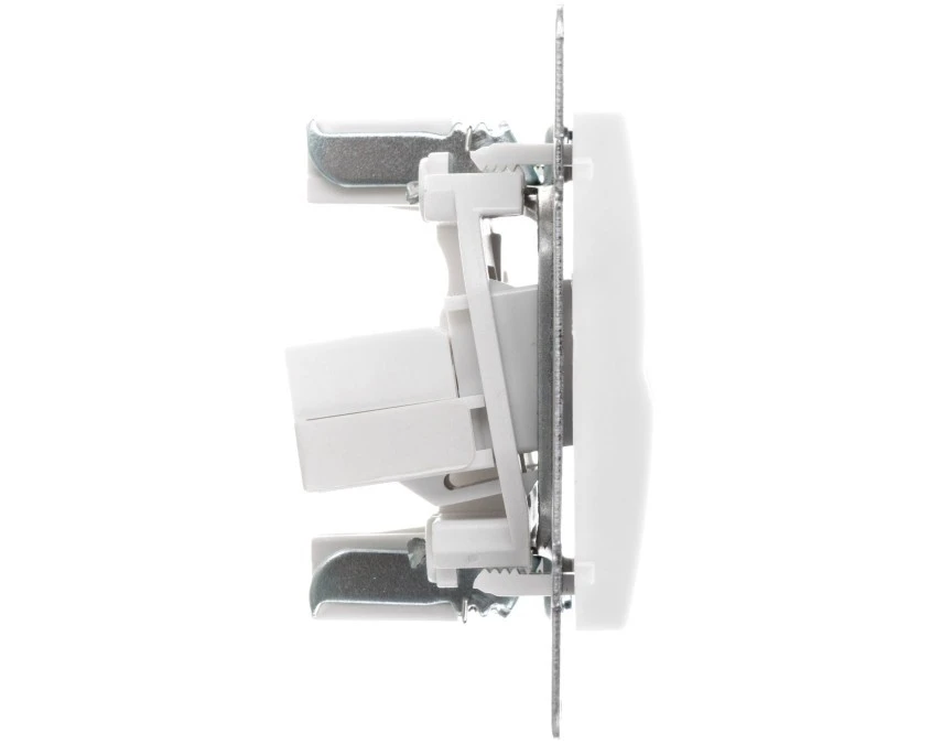 LOGI Gniazdo komputerowe (2xRJ45Cat 6 Jack) niezależne Biały 25111 - obrazek 3