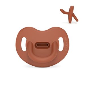 SUAVINEX Silikonowy smoczek anatomiczny SX Pro Brick 0 6M SUAVINEX Silikonowy smoczek anatomiczny SX Pro Brick 0 6M