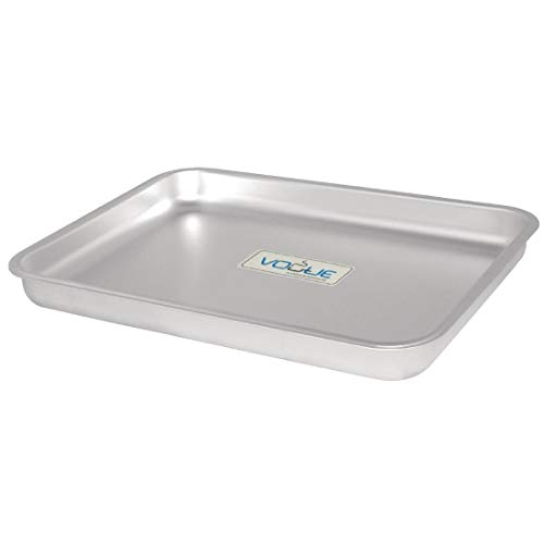 Vogue Aluminiowa patelnia do pieczenia 470 x 355 mm wytrzymała komercyjna - obrazek 1