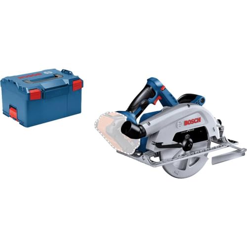 Bosch Professional system 18V: akumulatorowa pilarka tarczowa GKS 18V 68 C (1 tarcza, prowadnica równoległa, walizka L BOXX)